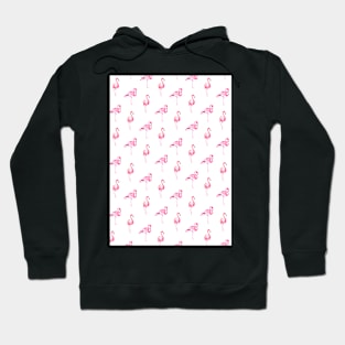 Flamingo, Flamingos pattern, Print, Tropical, Bird, Pattern, Funny art, Modern art, Wall art, Print, Minimalistic, Modern Hoodie